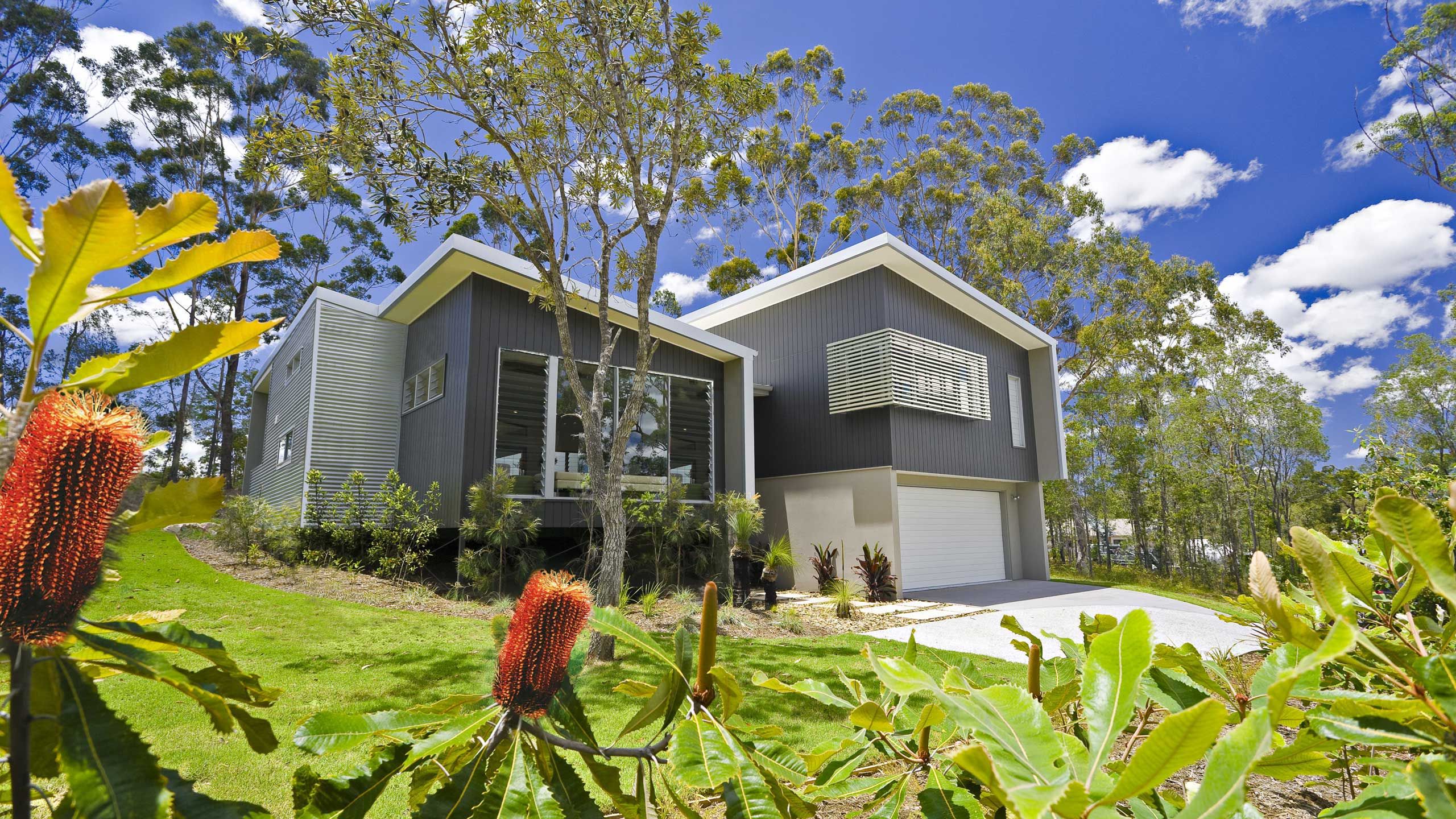 Sloping block house designs Brisbane
