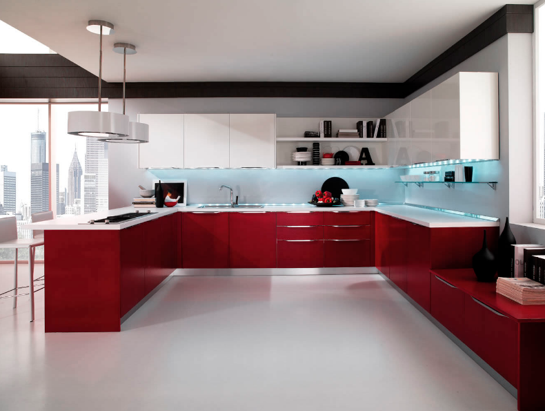 High-Gloss Kitchen Designs | Best Diy Kitchen Units 2021