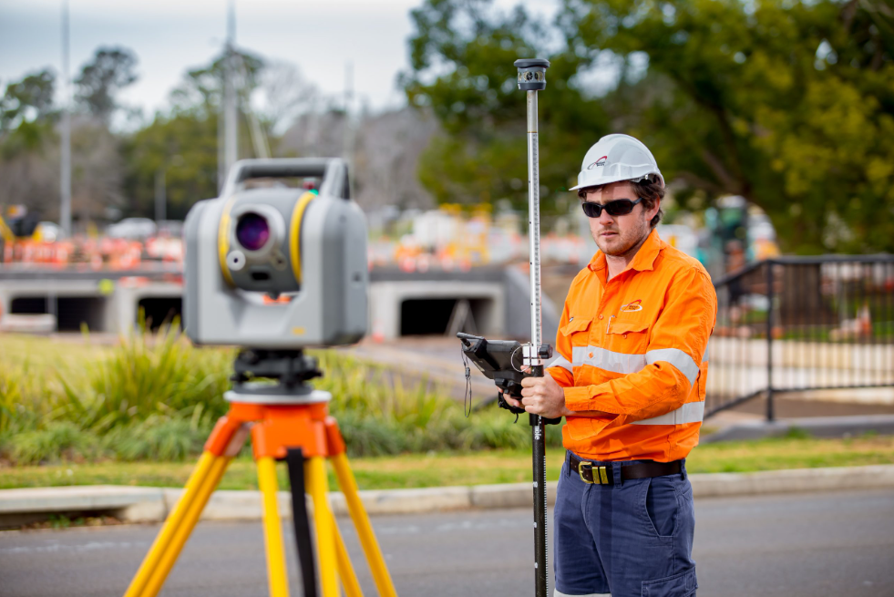 land and mine surveying