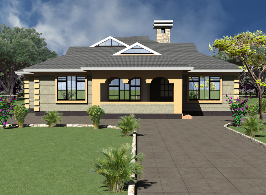 house plan for 4 bedrooms